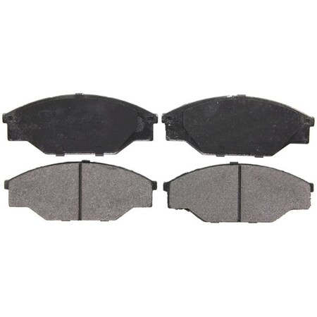Wagner Brakes Semi-Met Disc Pad Set, Zx438 ZX438